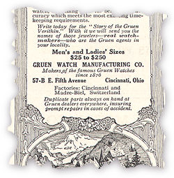 ad detail showing 1876 date
