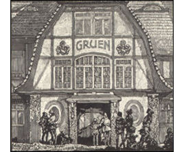 illustration of old guild craftsmen