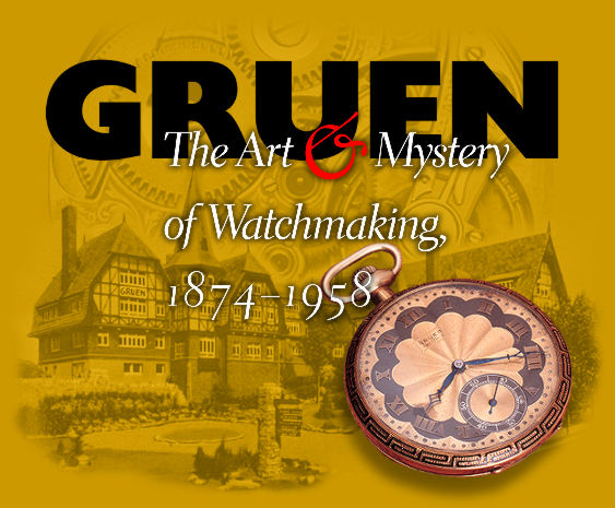 title graphic: Gruen: the art and mystery of watchmaking