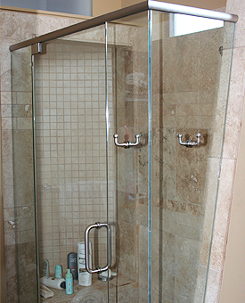 shower glass doors - Cincinnati, OH  - A Glass Contractors Inc. - Glass door