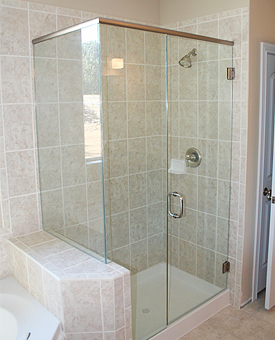 custom glass - Cincinnati, OH  - A Glass Contractors Inc. - Shower doors