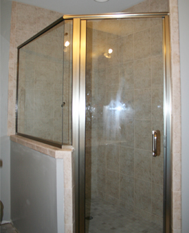 residential glass - Cincinnati, OH  - A Glass Contractors Inc. - Glass Door