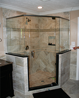 glass contractor - Cincinnati, OH  - A Glass Contractors Inc. - Shower doors