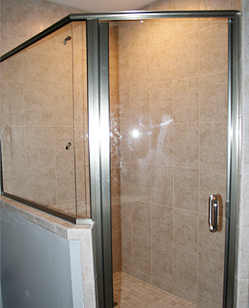 glass shower doors - Cincinnati, OH  - A Glass Contractors Inc. - Bathroom