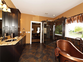 interior glass doors - Cincinnati, OH  - A Glass Contractors Inc. - Bathroom