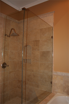 glass contractor - Cincinnati, OH  - A Glass Contractors Inc. - Shower doors